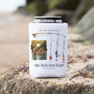 Rafraîchisseur Pour Canette O-Fish-Ally Le meilleur papa   Noms et photos des 