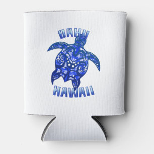 Rafraîchisseur Pour Canette Oahu Vacances Hawaï Tortue Tribale