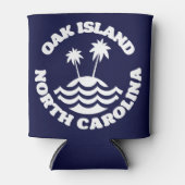 Rafraîchisseur Pour Canette Oak Island, Caroline du Nord (Devant)