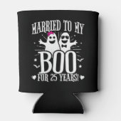 Rafraîchisseur Pour Canette Octobre Mariage Anniversaire Funny 25e Anniversair (Dos)