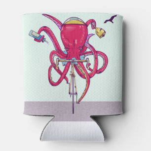Rafraîchisseur Pour Canette Octopus Faire du vélo
