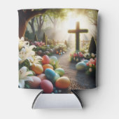 Rafraîchisseur Pour Canette OEuf de Pâques/Lilly (Devant)