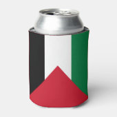 Rafraîchisseur Pour Canette officiellement le drapeau de l'État de Palestine (Can devant)