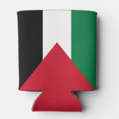 Rafraîchisseur Pour Canette officiellement le drapeau de l'État de Palestine (Dos)