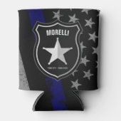 Rafraîchisseur Pour Canette Officier de police Shérif Cop Flag (Devant)