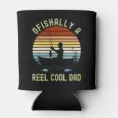 Rafraîchisseur Pour Canette Ofishally a Reel Cool Dad Fun Fishing (Dos)