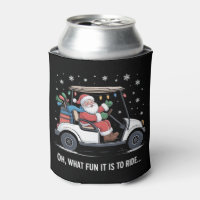 Oh Quelle Joie De Chevaucher Santa Conduisant Golf