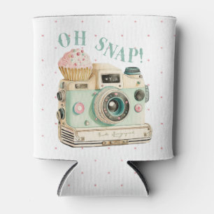 Rafraîchisseur Pour Canette Oh Snap   Anniversaire de la caméra