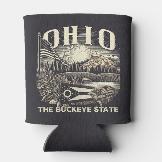Rafraîchisseur Pour Canette Ohio Le Buckeye State (Dos)