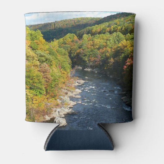 Rafraîchisseur Pour Canette Ohiopyle River à l'automne I Pennsylvanie Automne (Devant)