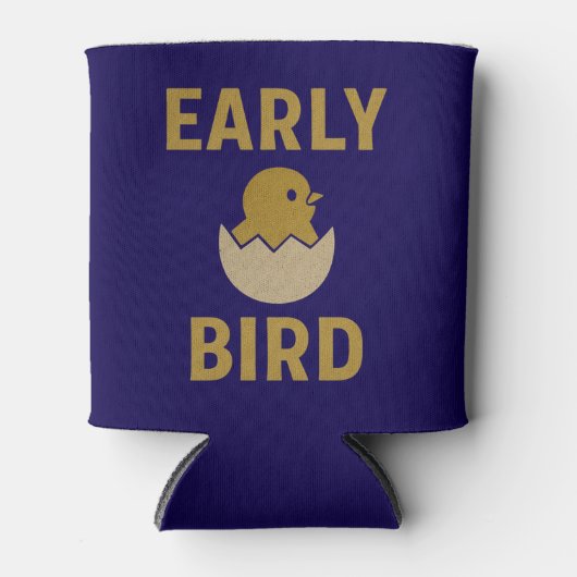 Rafraîchisseur Pour Canette Oiseau précoce (Devant)