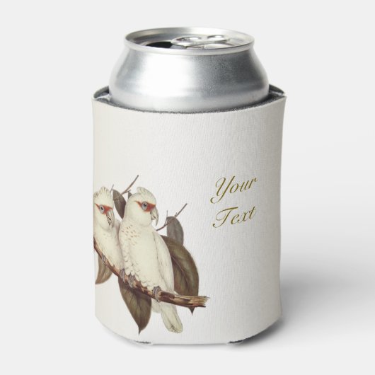 Rafraîchisseur Pour Canette Oiseaux blancs Mariage peut refroidir (Can devant)