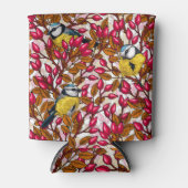 Rafraîchisseur Pour Canette Oiseaux et hanches roses de chien (Devant)