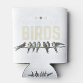 Rafraîchisseur Pour Canette Oiseaux observant (Dos)