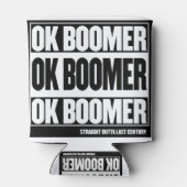 Rafraîchisseur Pour Canette OK Boomer (Dos)