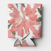 Rafraîchisseur Pour Canette Oleander Flower : Orange White (Devant)