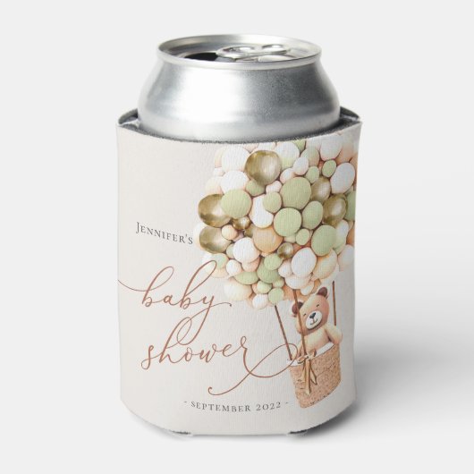 Rafraîchisseur Pour Canette On Peut Attendre ! Baby shower peut refroidir (Can devant)