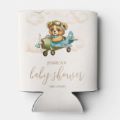 Rafraîchisseur Pour Canette On Peut Attendre ! Baby shower Teddy Bear (Dos)