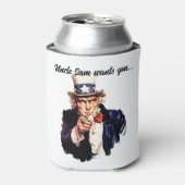 Rafraîchisseur Pour Canette Oncle Sam veut que tu (Can devant)