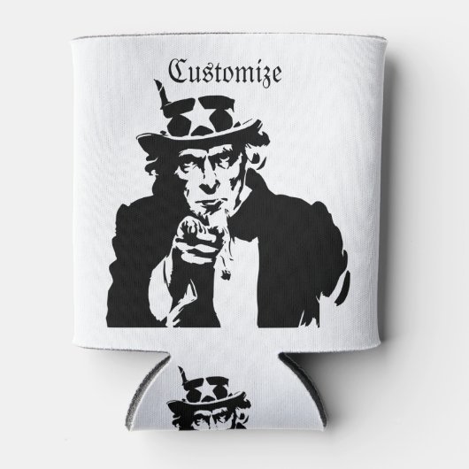 Rafraîchisseur Pour Canette Oncle Sam veut vous Thunder_Cove (Devant)