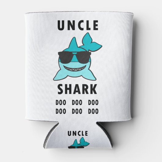 Rafraîchisseur Pour Canette ONCLE SHARK Doo Doo Doo Doo (Devant)