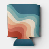 Rafraîchisseur Pour Canette Ondes de style rétro (Dos)