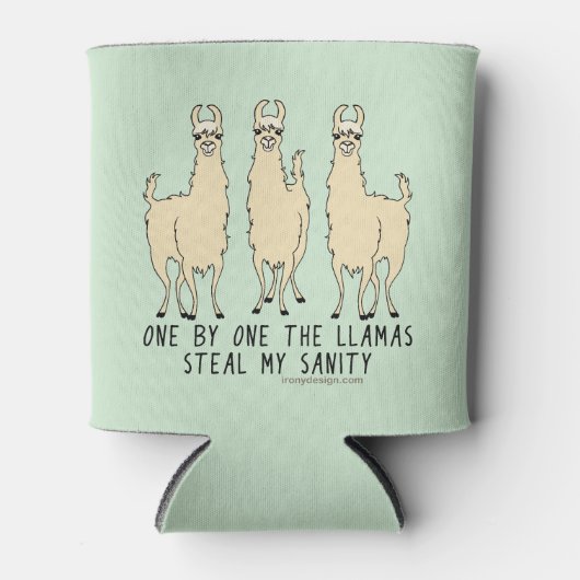 Rafraîchisseur Pour Canette One by the Llamas (Devant)