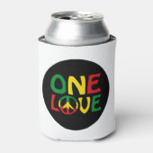 Rafraîchisseur Pour Canette One Love, Reggae design (Can devant)