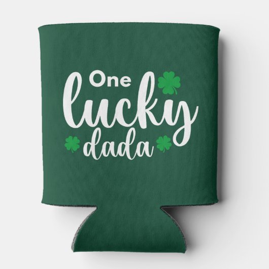 Rafraîchisseur Pour Canette One Lucky Dada Funny St Patrick Day (Dos)