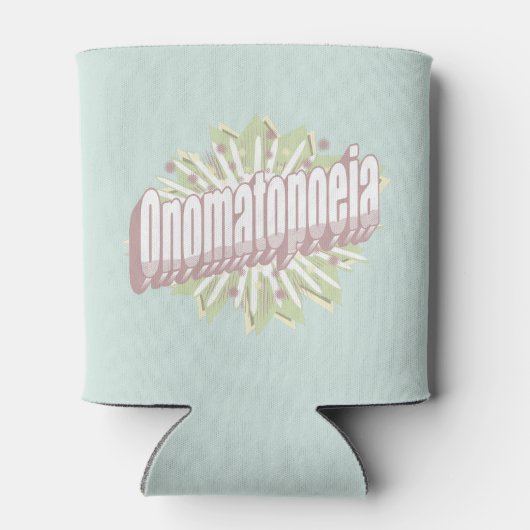 Rafraîchisseur Pour Canette Onomatopoeia Explosion Anglais (Dos)