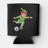 Rafraîchisseur Pour Canette Onze Kicking Soccer Ball Funny Boys (Devant)