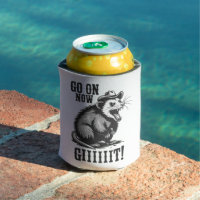 Opossum Cowboy Vintage Allez Maintenant Git Wester