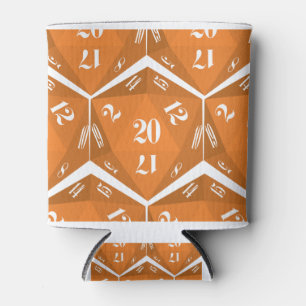 Rafraîchisseur Pour Canette Orange-20-Sided-Dice-Pattern