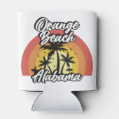 Rafraîchisseur Pour Canette Orange Beach, Alabama (Dos)