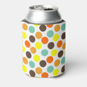 Rafraîchisseur Pour Canette Orange, Jaune, Brown, Points Bleus (Can Dos)