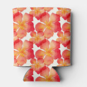 Rafraîchisseur Pour Canette Orange Oleander motif floral (Dos)