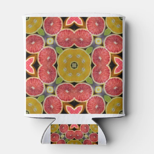 Rafraîchisseur Pour Canette Orange Psychédélique Arts - Pamplemousse - Arbre à (Dos)