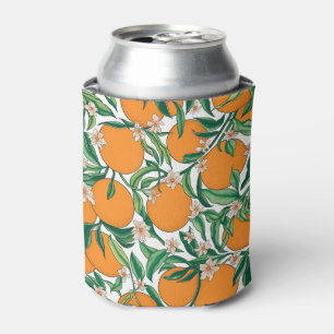 Rafraîchisseur Pour Canette Oranges d'été Agrumes Fruit Motif floral