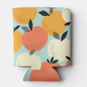 Rafraîchisseur Pour Canette Oranges Motif : Conception Vibrante sans fil. (Dos)