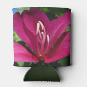 Rafraîchisseur Pour Canette Orchidée Fleurie tropicale Florale (Dos)