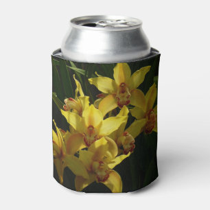 Rafraîchisseur Pour Canette Orchidées Jaunes Sunlit Floral