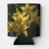 Rafraîchisseur Pour Canette Orchidées Jaunes Sunlit Floral (Devant)