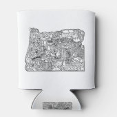 Rafraîchisseur Pour Canette Oregon Doodle (Dos)