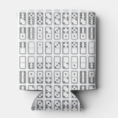 Rafraîchisseur Pour Canette Original black and white domino (Dos)