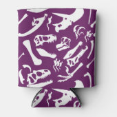 Rafraîchisseur Pour Canette Os Dinosaures (Violet) (Devant)