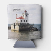 Rafraîchisseur Pour Canette Oswego West Pierhead Light peut refroidir (Dos)