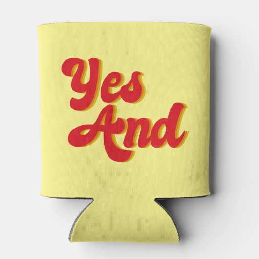 Rafraîchisseur Pour Canette Oui Et La Troupe Comédie D'improvisation (Dos)