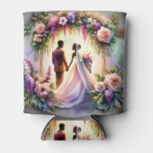 Rafraîchisseur Pour Canette Our Love Shines As Bright As The Moon Wedding (Devant)