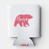 Rafraîchisseur Pour Canette Ours de maman rose (Dos)