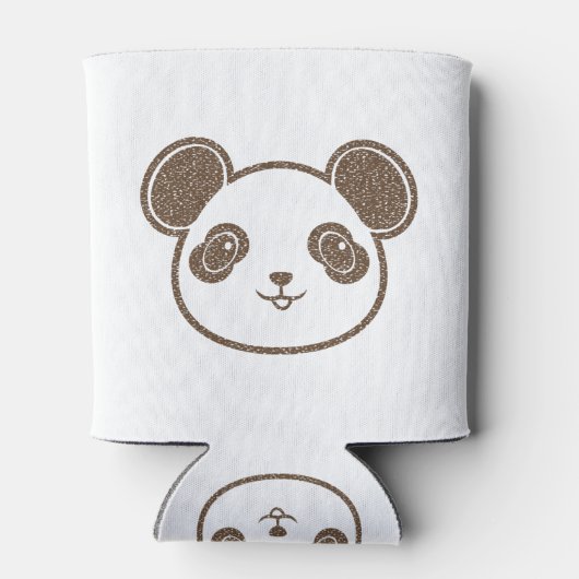 Rafraîchisseur Pour Canette Ours de panda en détresse (Dos)